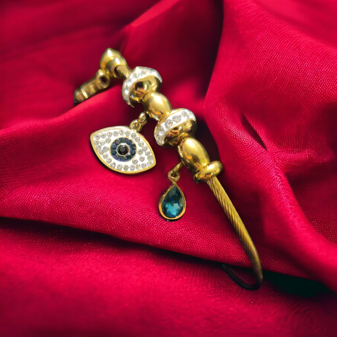 Evil Eye Gold Plated Bracelet