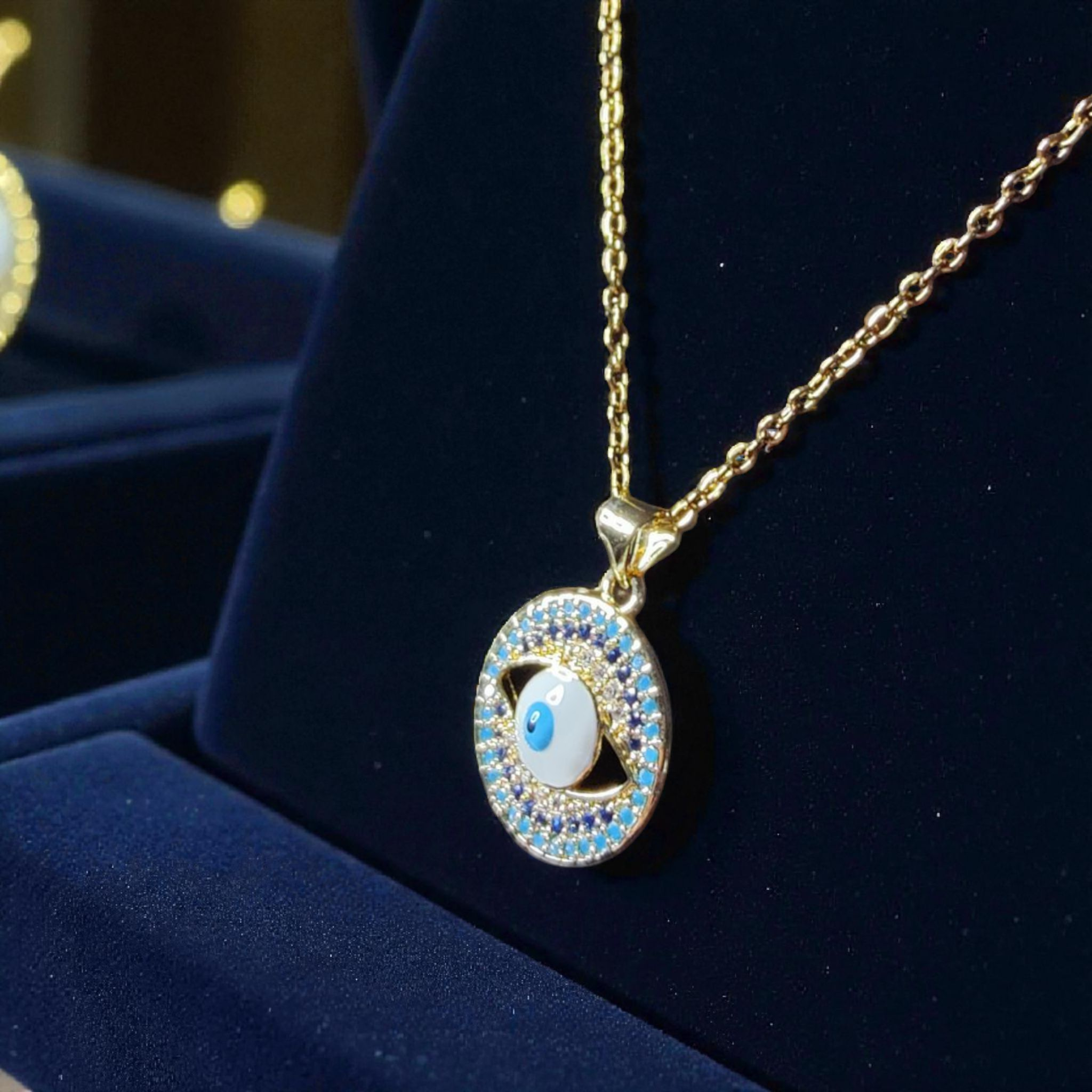 Colorful Evil Eye Necklace